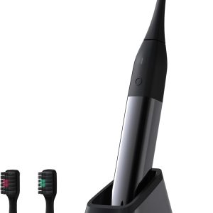 Luxury Premium Polished Metal Sonic Electric Toothbrush M1,Gunmetal Grey
