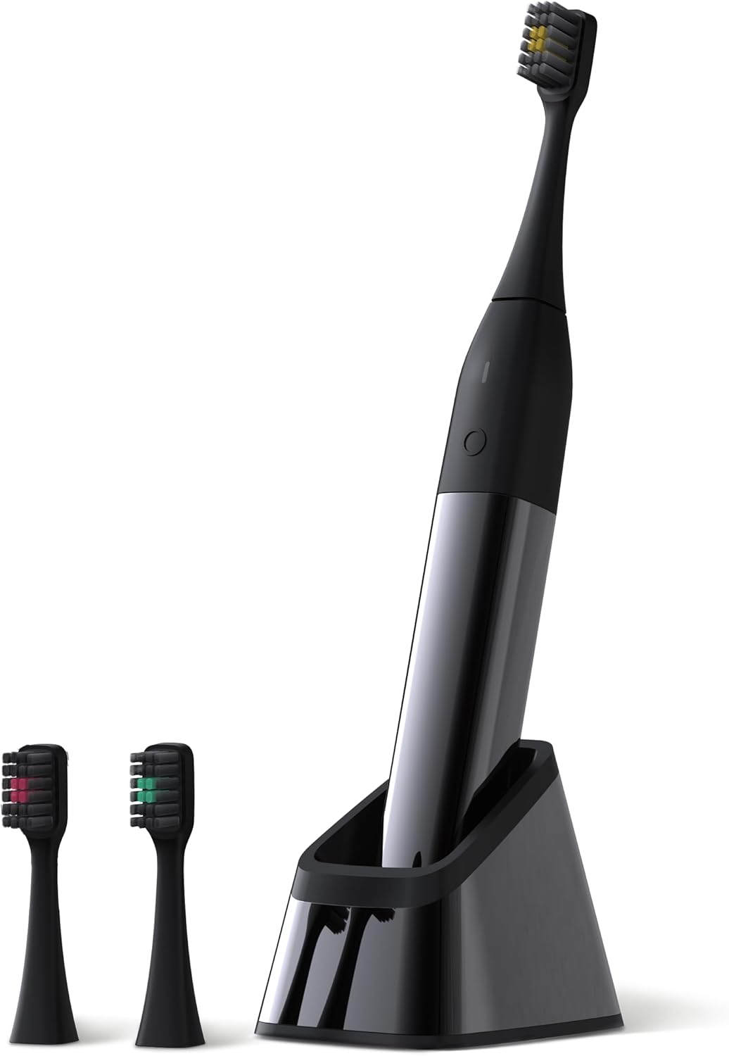 Luxury Premium Polished Metal Sonic Electric Toothbrush M1,Gunmetal Grey