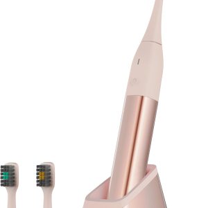 Luxury Premium Polished Metal Sonic Toothbrush M1,Rose Gold